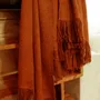 Throw blankets - Cashmere Handwoven Throw : Edgar - PASHMA