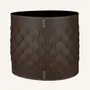 Petite maroquinerie - Jardinière THANASIS en cuir régénéré tissé - grand - LIMAC DESIGN