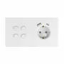 Recessed lighting - LIGHT AND BUTTON | ROUND BUTTON - FEDE