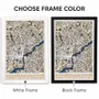 Other wall decoration - 3D City Map 3.0 Philadelphia M Black Frame - ENJOY THE WOOD