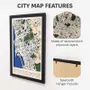 Other wall decoration - 3D City Map 3.0 San Diego XL White Frame - ENJOY THE WOOD
