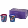 Candles - Skate the Skyline-Sugarplum Village-2pc Glass Candle Gift Set - ARTITUDE HOME