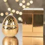 Candles - Aurora - Gold (Spicy Rose-Oud-Sandalwood) - Scented Egg Candle - Large - ARTITUDE HOME