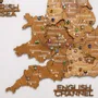 Other wall decoration - 3D Wooden Map of the United Kingdom Oak XL Blank - ENJOY THE WOOD