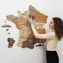 Other wall decoration - Wooden Map of France - Multicolor L Prime Plus - ENJOY THE WOOD