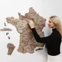 Other wall decoration - Wooden Map of France - Terra XL Prime - ENJOY THE WOOD