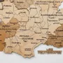 Other wall decoration - Wooden Map of France - Gold M Prime - ENJOY THE WOOD
