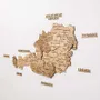 Other wall decoration - Wooden Map of Austria - Gold M Prime - ENJOY THE WOOD