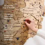 Other wall decoration - Wooden Map of Austria - Gold XL Prime Plus - ENJOY THE WOOD