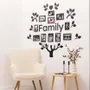 Other wall decoration - Wooden Led Family Tree - Starlight L Black LED - ENJOY THE WOOD