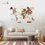 Autres décorations murales - Carte du monde en bois 3D Prime multicolore M - ENJOY THE WOOD