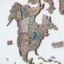 Autres décorations murales - Carte du monde en bois 3D Prime Plus Terra L - ENJOY THE WOOD