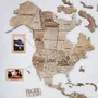 Autres décorations murales - Carte du monde en bois 3D Prime Terra XL - ENJOY THE WOOD