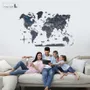 Other wall decoration - 3D Wooden World Map Prime Plus Midnight 2XL - ENJOY THE WOOD