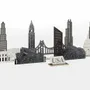 Decorative objects - Memory City: USA Buildings - ENJOY THE WOOD