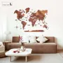 Other wall decoration - 3D Wooden World Map Prime Oak XL - ENJOY THE WOOD