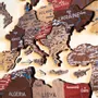 Other wall decoration - 3D LED Wooden World Map 3.0 Prime Plus Fusion M EU Right - ENJOY THE WOOD