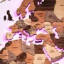 Other wall decoration - 3D LED Wooden World Map 3.0 Prime Smokey L USA Right - ENJOY THE WOOD