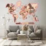 Other wall decoration - 3D LED Wooden World Map 3.0 Prime Smokey XL USA Right - ENJOY THE WOOD