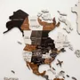 Other wall decoration - 2D Wooden World Map WoodToned L - ENJOY THE WOOD