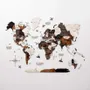 Other wall decoration - 2D Wooden World Map WoodTonedXL - ENJOY THE WOOD