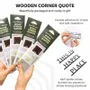 Decorative objects - Wooden Corner Quotes Bless this home - ENJOY THE WOOD
