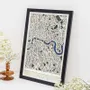Other wall decoration - 3D City Map 3.0 London L White Frame - ENJOY THE WOOD