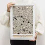 Other wall decoration - 3D City Map 3.0 Paris M White Frame - ENJOY THE WOOD