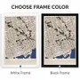 Other wall decoration - 3D City Map 3.0 Toronto M Black Frame - ENJOY THE WOOD