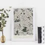 Other wall decoration - 3D City Map 3.0 Berlin L Black Frame - ENJOY THE WOOD