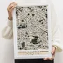 Other wall decoration - 3D City Map 3.0 Berlin L Black Frame - ENJOY THE WOOD