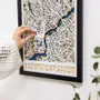 Other wall decoration - 3D City Map 3.0 Philadelphia XL White Frame - ENJOY THE WOOD