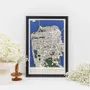 Other wall decoration - 3D City Map 3.0 San Francisco M White Frame - ENJOY THE WOOD