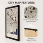 Other wall decoration - 3D City Map 3.0 San Francisco XL White Frame - ENJOY THE WOOD
