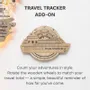Decorative objects - Travel Tracker Cruise Liner 3D Colored Wooden World Map - Terra - ENJOY THE WOOD
