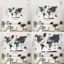Other wall decoration - World Photo Map XL Midnight - ENJOY THE WOOD