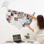 Other wall decoration - USA Photo Map Pastel L - ENJOY THE WOOD