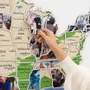 Other wall decoration - USA Photo Map Physical S - ENJOY THE WOOD