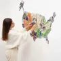 Other wall decoration - USA Photo Map Physical M - ENJOY THE WOOD