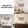 Other wall decoration - Wooden 3d Map of USA - Smokey M Prime - ENJOY THE WOOD
