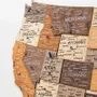 Other wall decoration - Wooden 3d Map of USA - Multicolor L Prime Plus - ENJOY THE WOOD