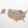 Other wall decoration - Wooden 3d Map of USA - Terra L Prime - ENJOY THE WOOD