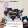 Other wall decoration - Wooden 3d LED 3.0 Map of USA - Nordik S Prime EU - ENJOY THE WOOD
