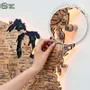 Other wall decoration - Wooden 3d LED Map of USA - Gold S Prime EU - ENJOY THE WOOD