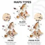 Other wall decoration - 3D Europe Wooden Map Multicolor S Prime - ENJOY THE WOOD