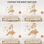 Other wall decoration - 3D Europe Wooden Map Gold L Prime - ENJOY THE WOOD