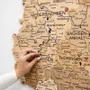 Other wall decoration - 3D Germany Wooden Map Gold XL Prime Plus - ENJOY THE WOOD
