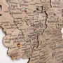 Other wall decoration - 3D Germany Wooden Map Terra L Blank - ENJOY THE WOOD