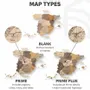 Other wall decoration - Wooden Map of Spain – Multicolor M Blank - ENJOY THE WOOD