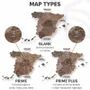 Other wall decoration - Wooden Map of Spain – Dark Walnut M Prime Plus - ENJOY THE WOOD